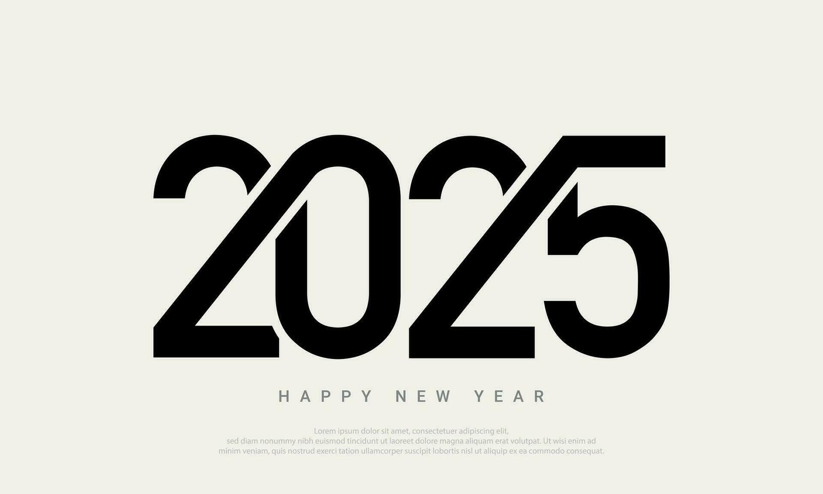 2025 Happy New Year Background Design. 29934809 Vector Art at Vecteezy