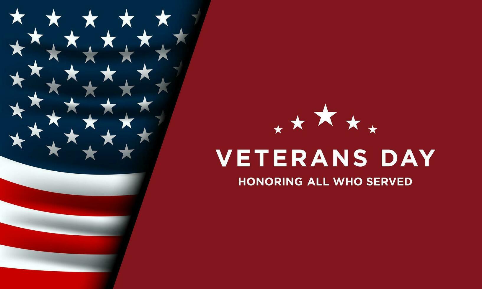 Veterans Day Background Design. vector