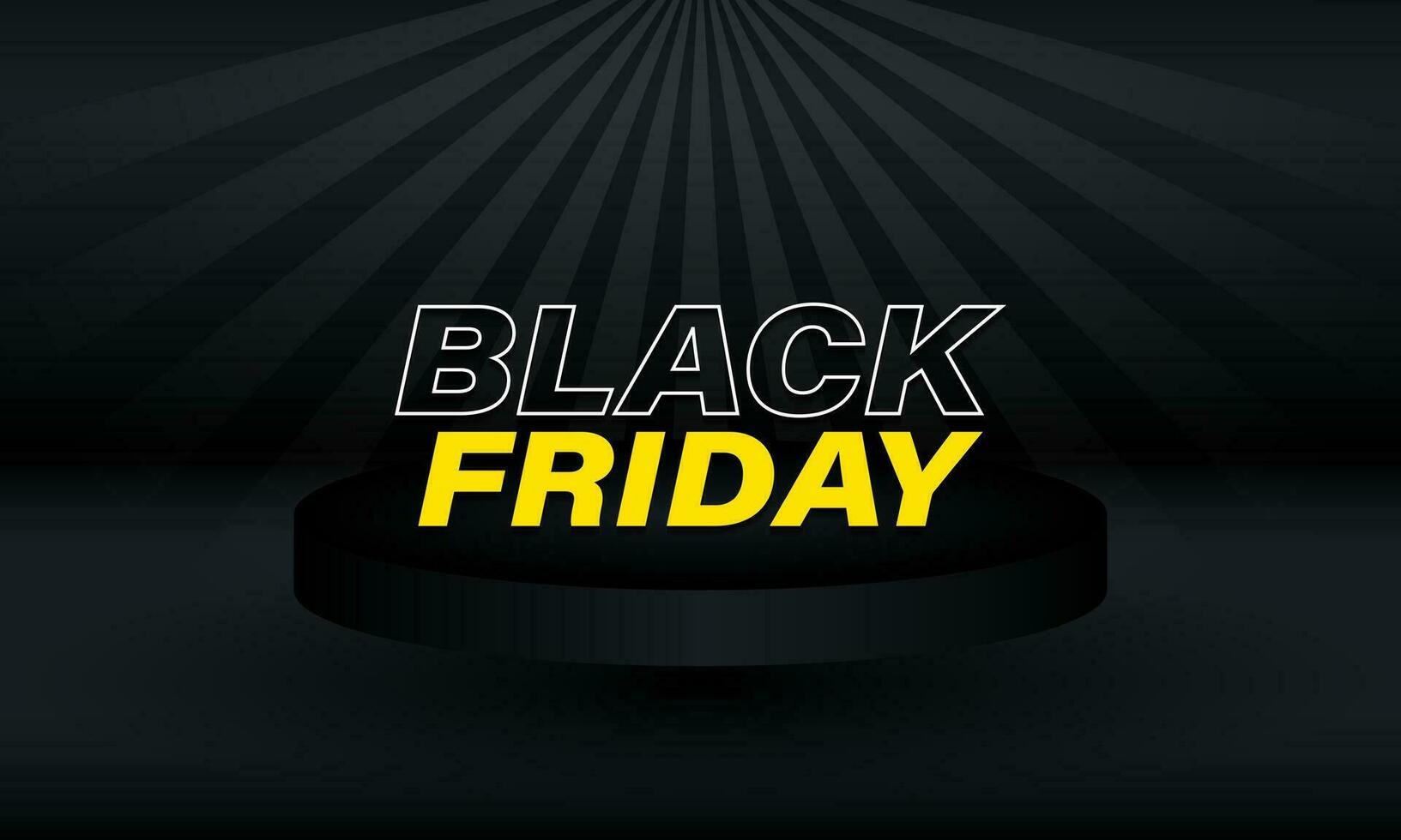 Black Friday Background Design. vector