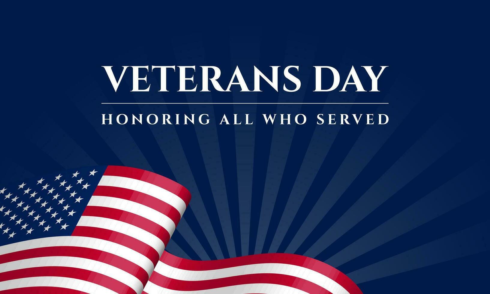 Veterans Day Background Design. vector