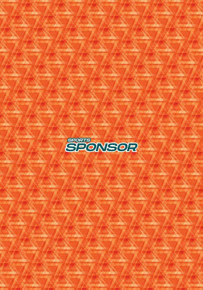 Vector Background Orange for Sport Jersey Sublimation Pattern Texture