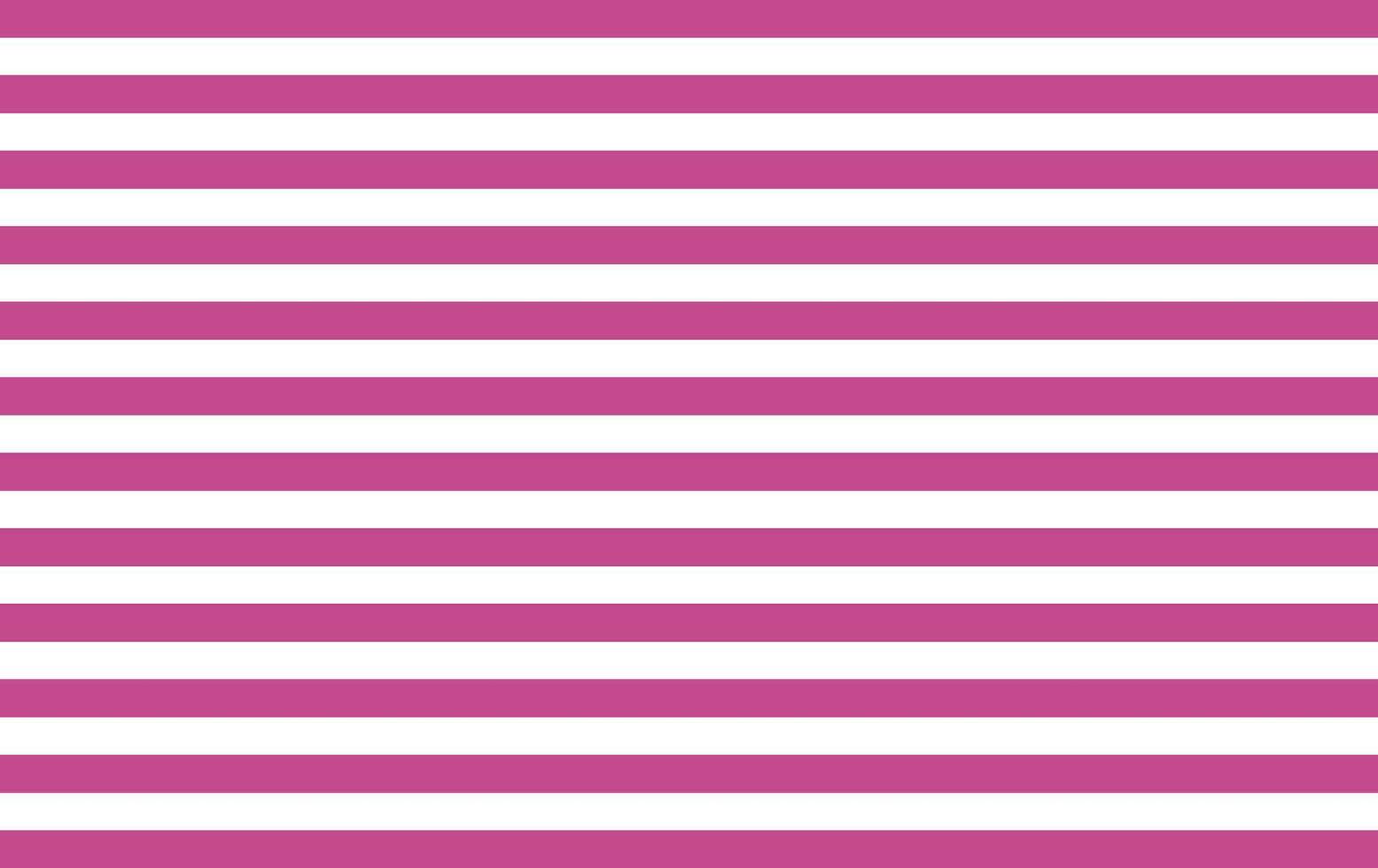 Classic pink and white striped wallpaper background. Horizontal stripe pattern.Vector illustration. vector