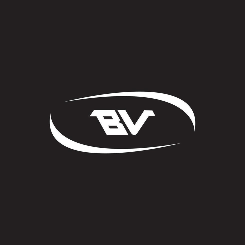 vb bv logo diseño vector modelo