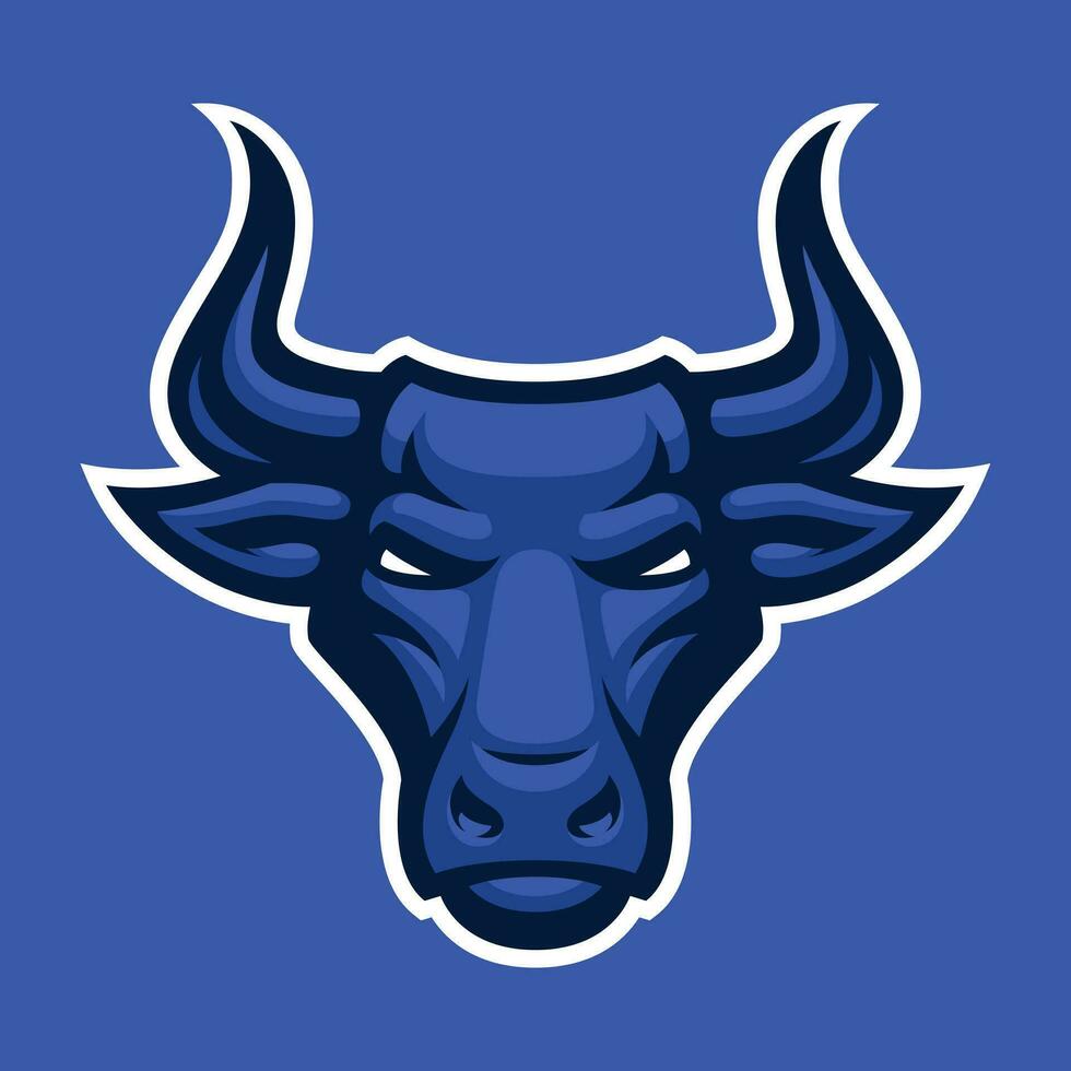 bull vector mascot