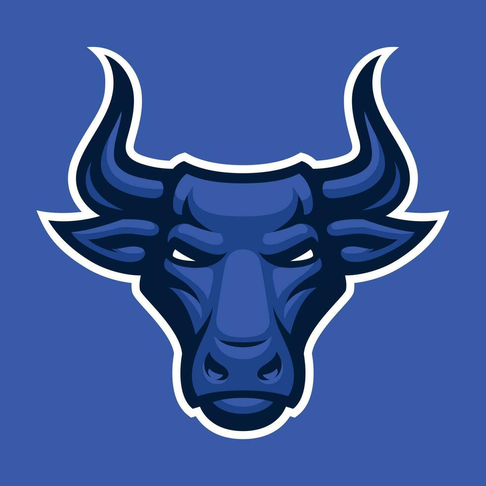 bull vector mascot