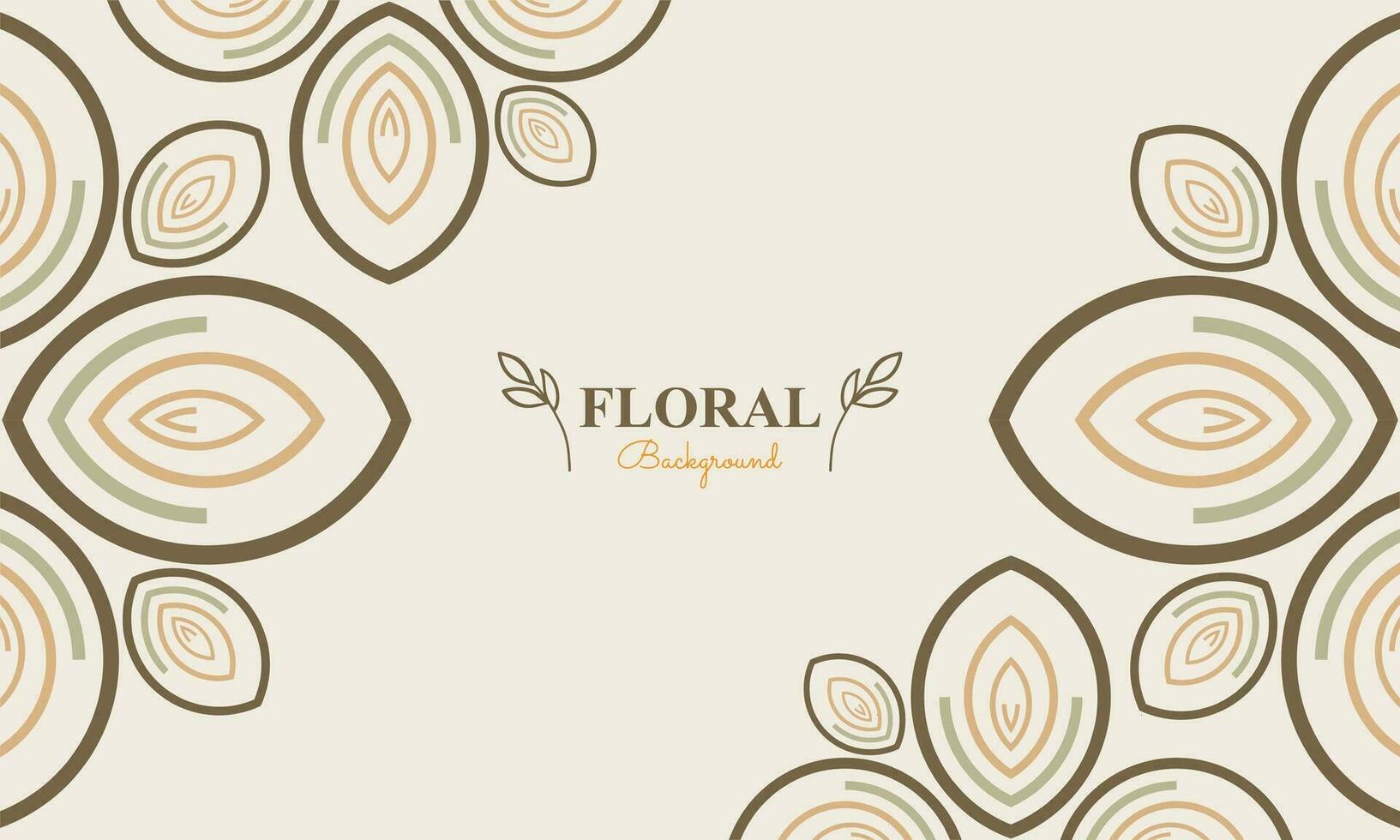 floral antecedentes con resumen natural forma, hoja y floral ornamento en suave pastel color estilo vector