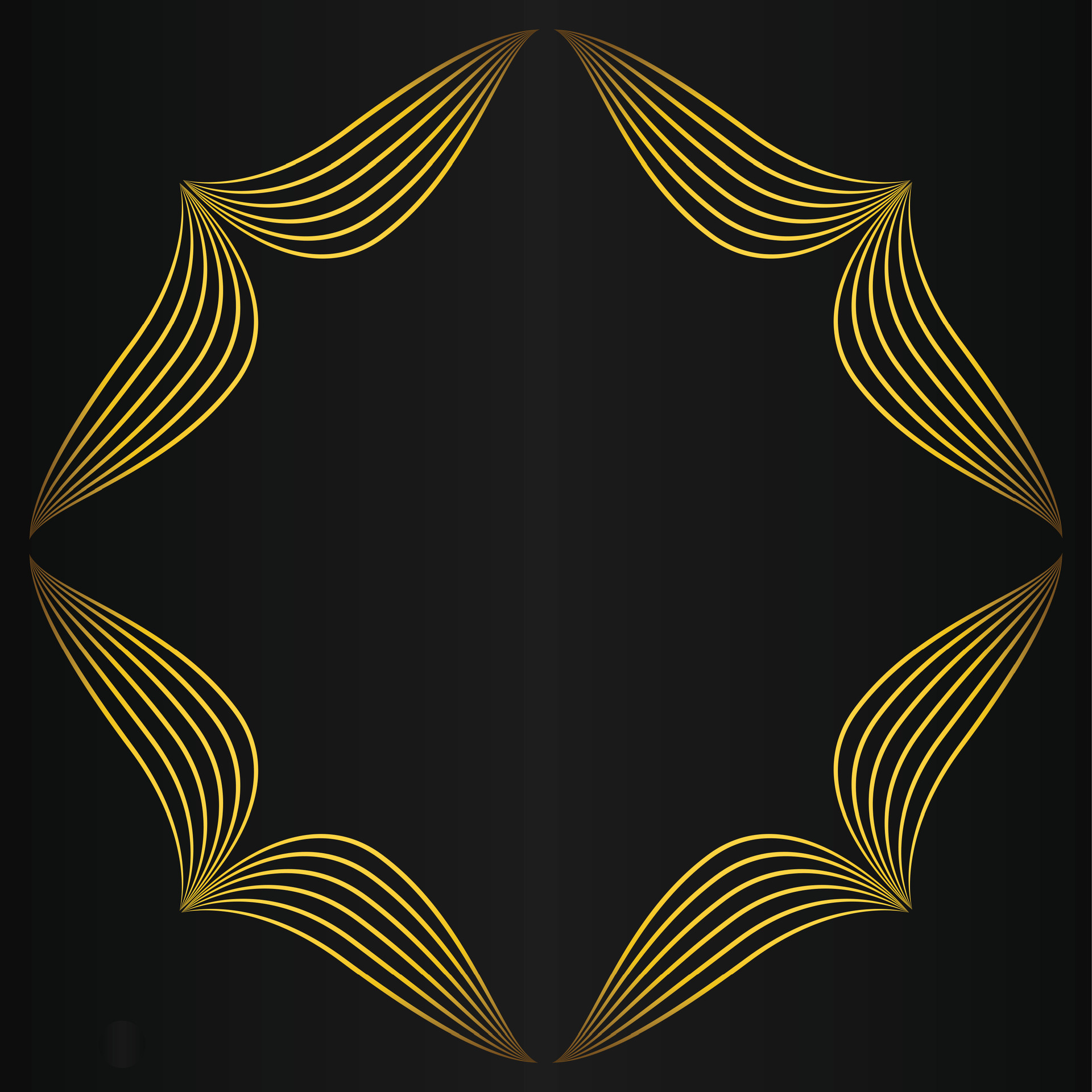 golden flower petal, luxury gold floral decoration 29935184 Vector Art