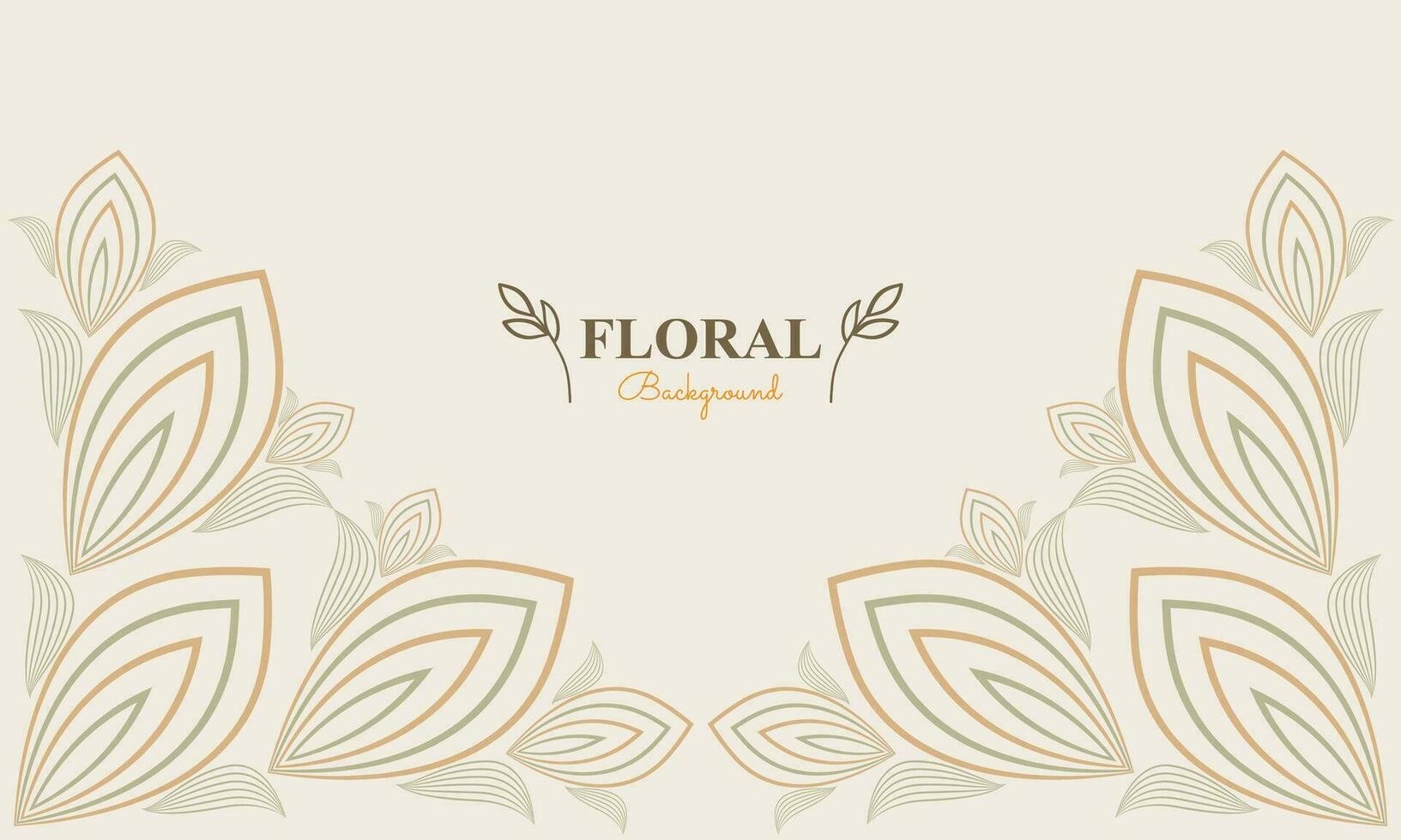 floral antecedentes con resumen natural forma, hoja y floral ornamento en suave pastel color estilo vector