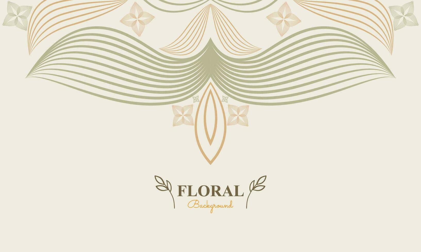 natural floral antecedentes con resumen natural forma, hoja y floral ornamento en suave color estilo vector