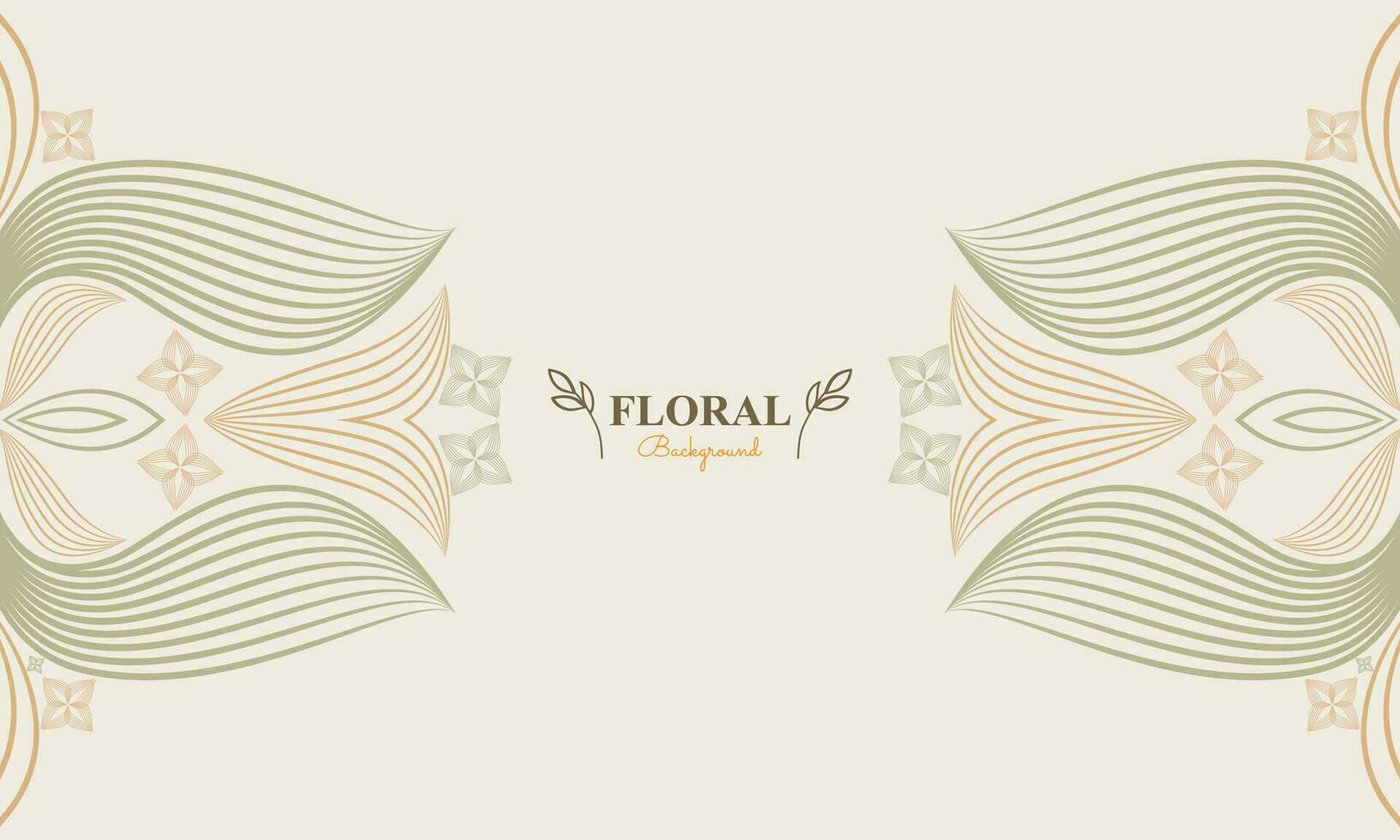 natural floral antecedentes con resumen natural forma, hoja y floral ornamento en suave color estilo vector