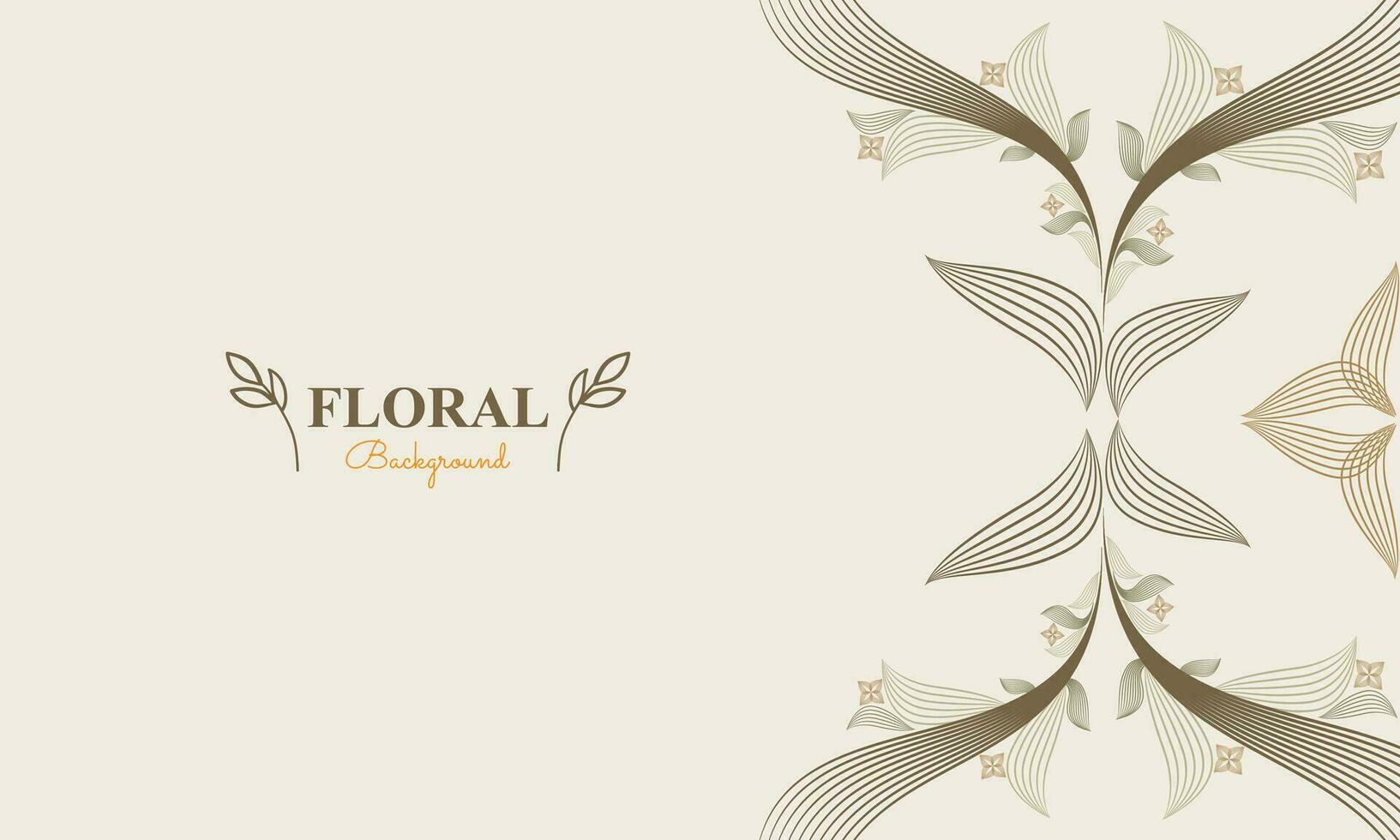 floral antecedentes con resumen natural forma, hoja y floral ornamento en suave pastel color estilo vector