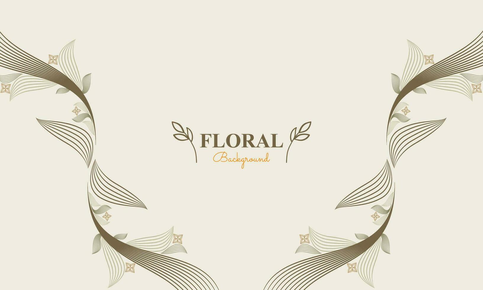 floral antecedentes con resumen natural forma, hoja y floral ornamento en suave pastel color estilo vector