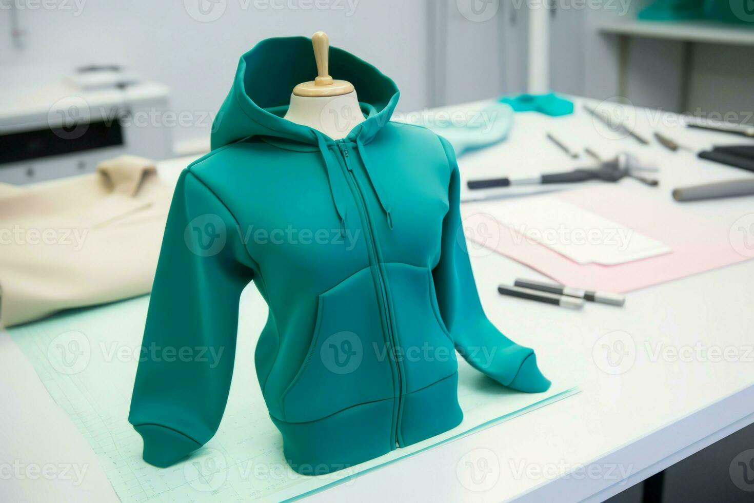 Develop cloth design. Generate Ai photo