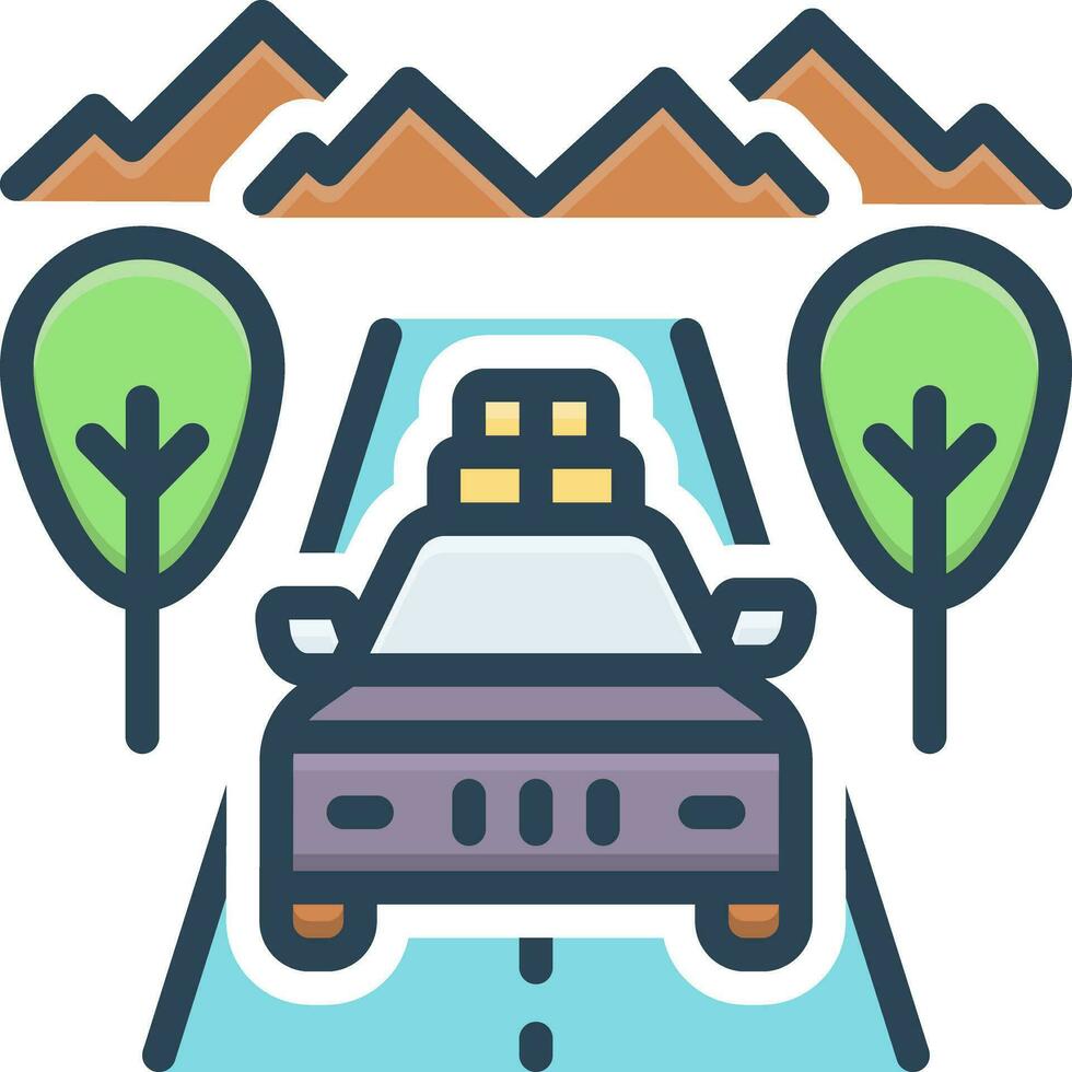 color icon for disks vector