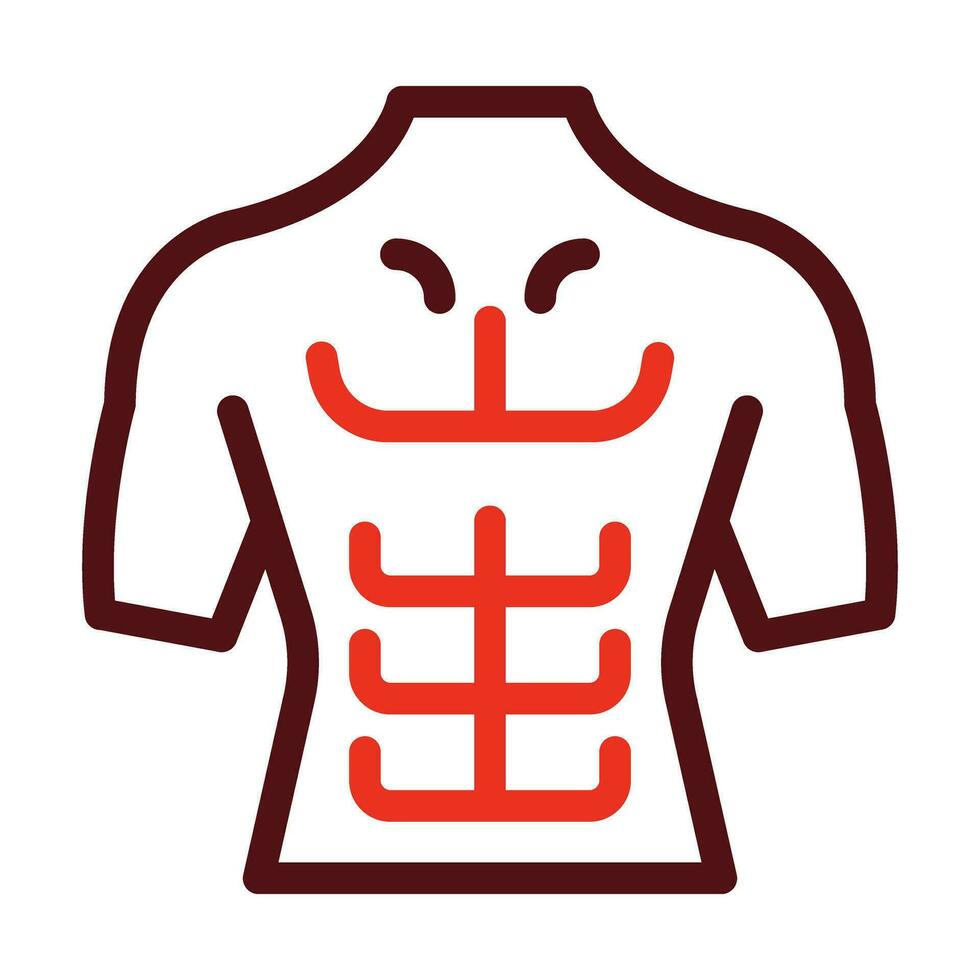 Six Pack Vector Thick Line Two Color Icons For Personal And Commercial Use.