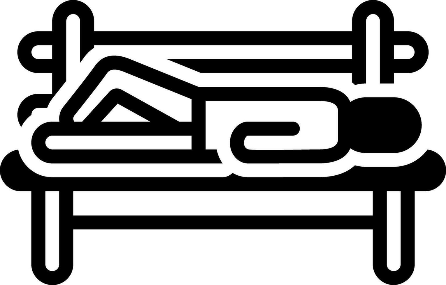 solid icon for homeless vector