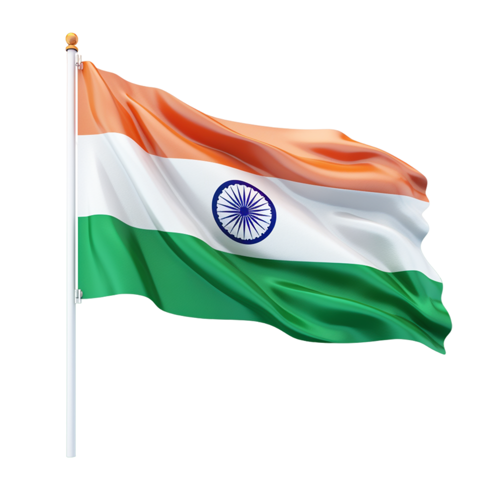 National Indian flag Ai Generative png