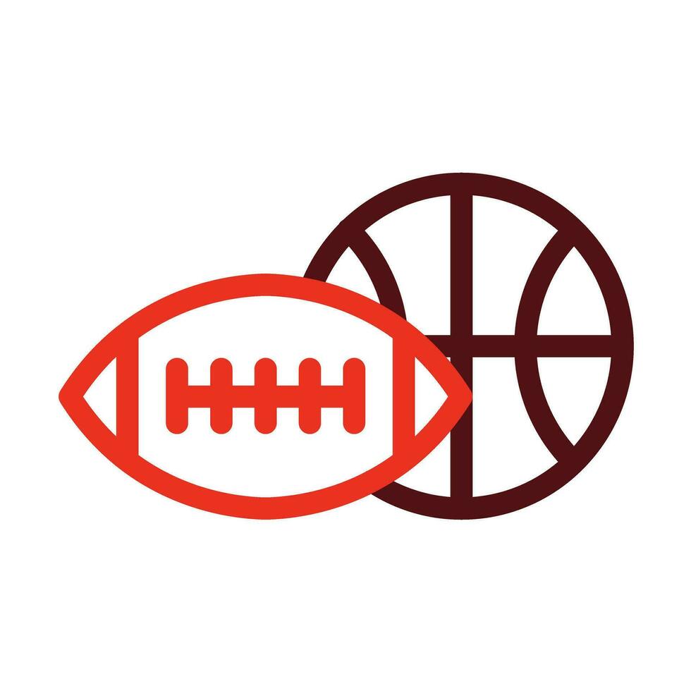 Sport Vector Thick Line Two Color Icons For Personal And Commercial Use.