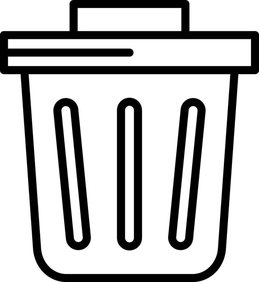 Trash Vector Icon Design