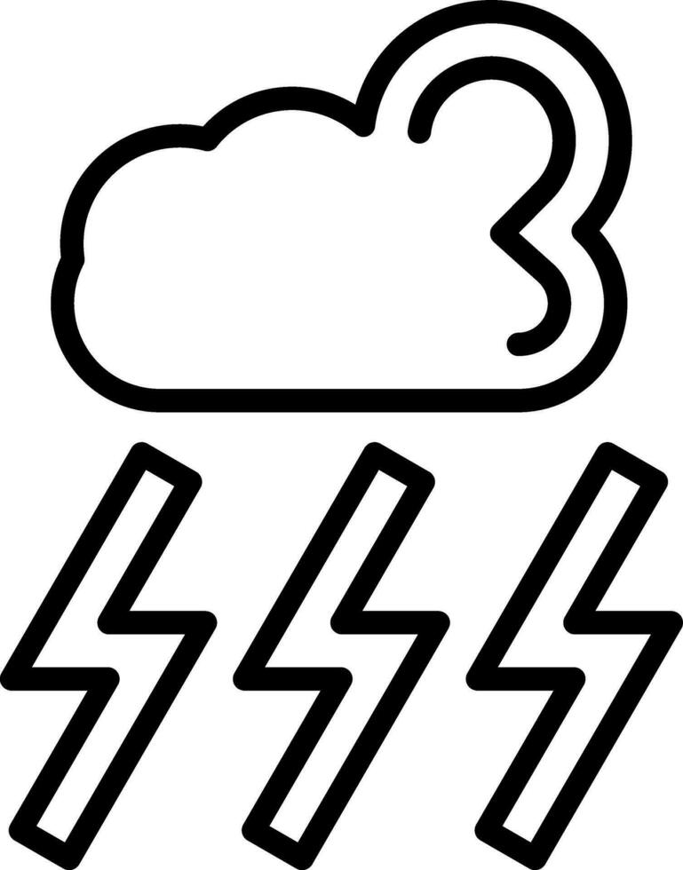 Storm Vector Icon Design