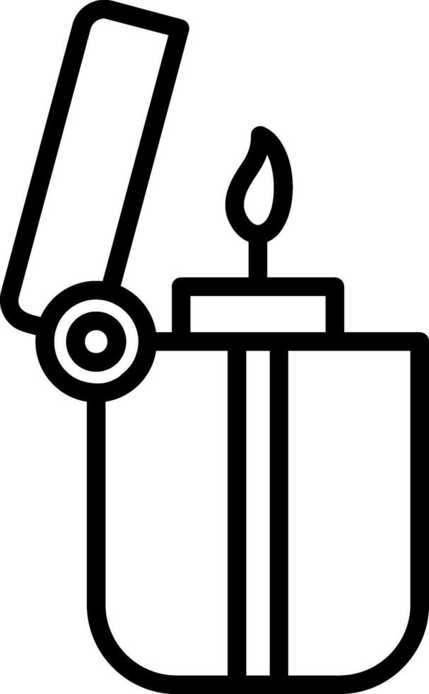 Lighter Vector Icon Design
