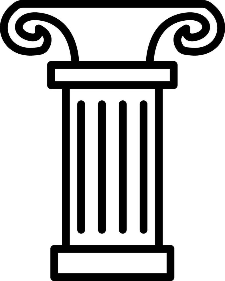 Pillar Vector Icon Design