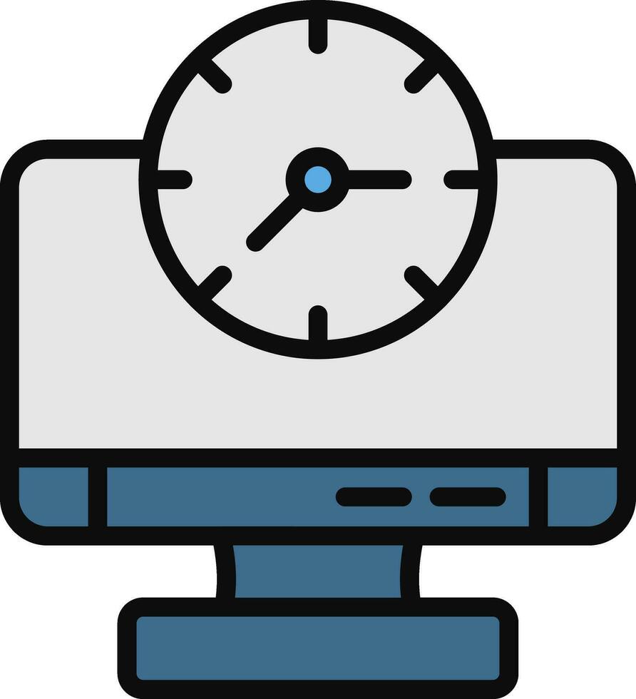 diseño de icono de vector de reloj