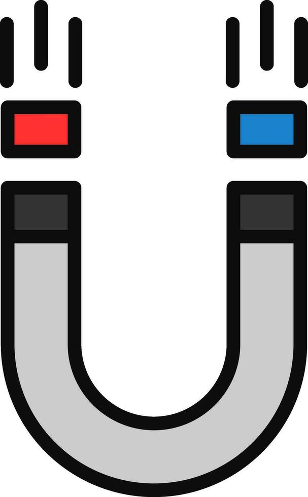 Magnet Vector Icon Design
