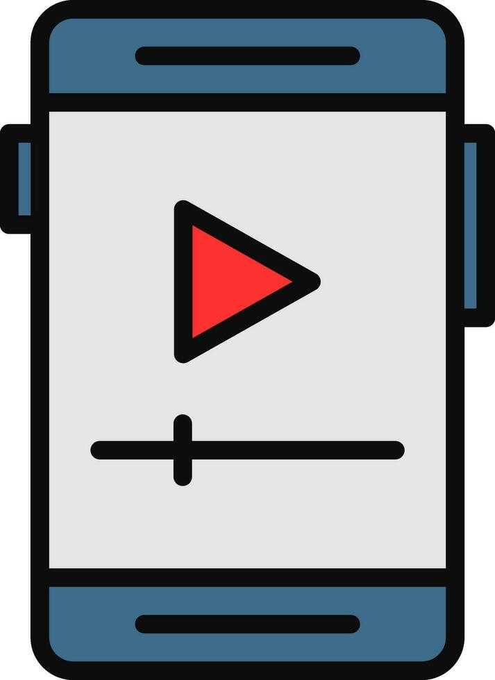 Video Vector Icon Design