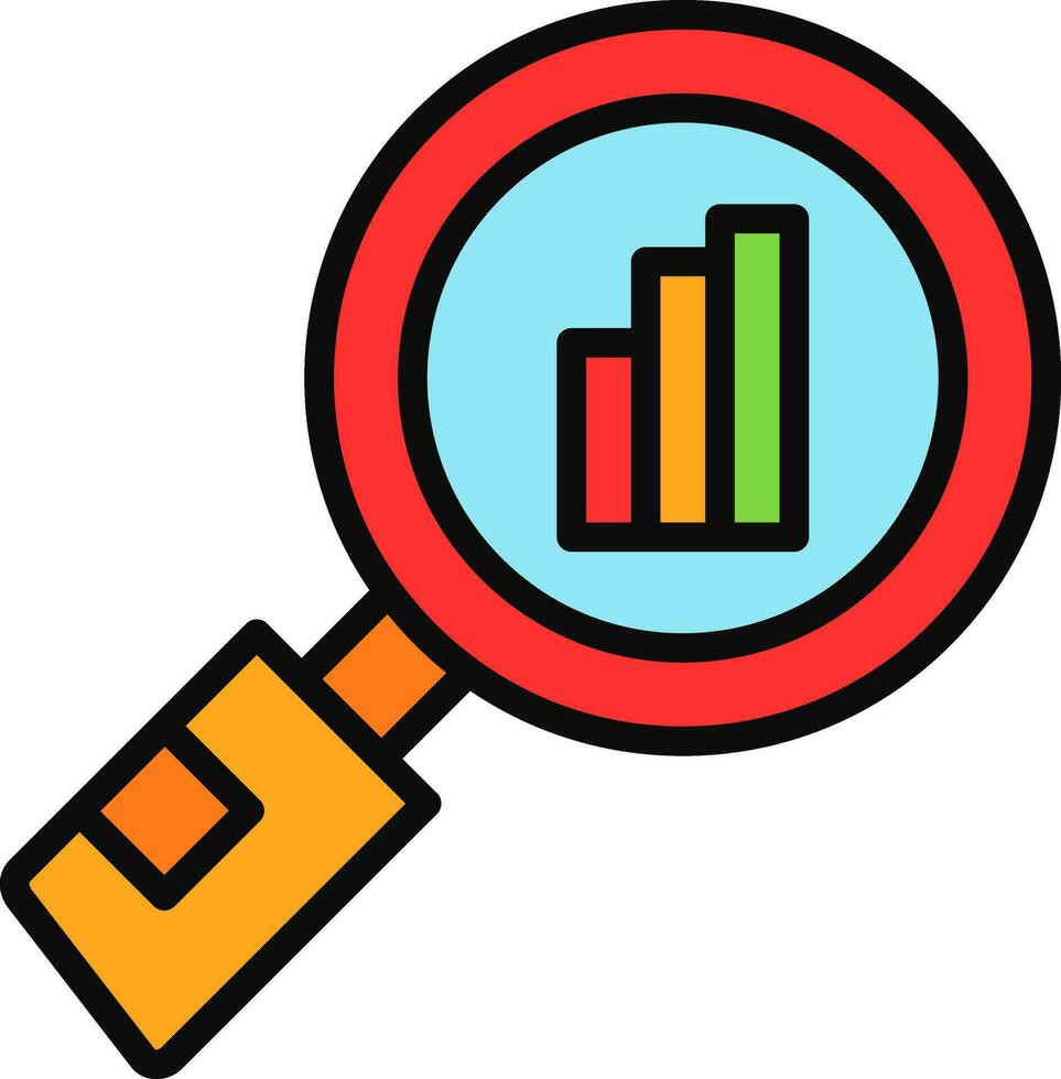 Analysis Vector Icon Design