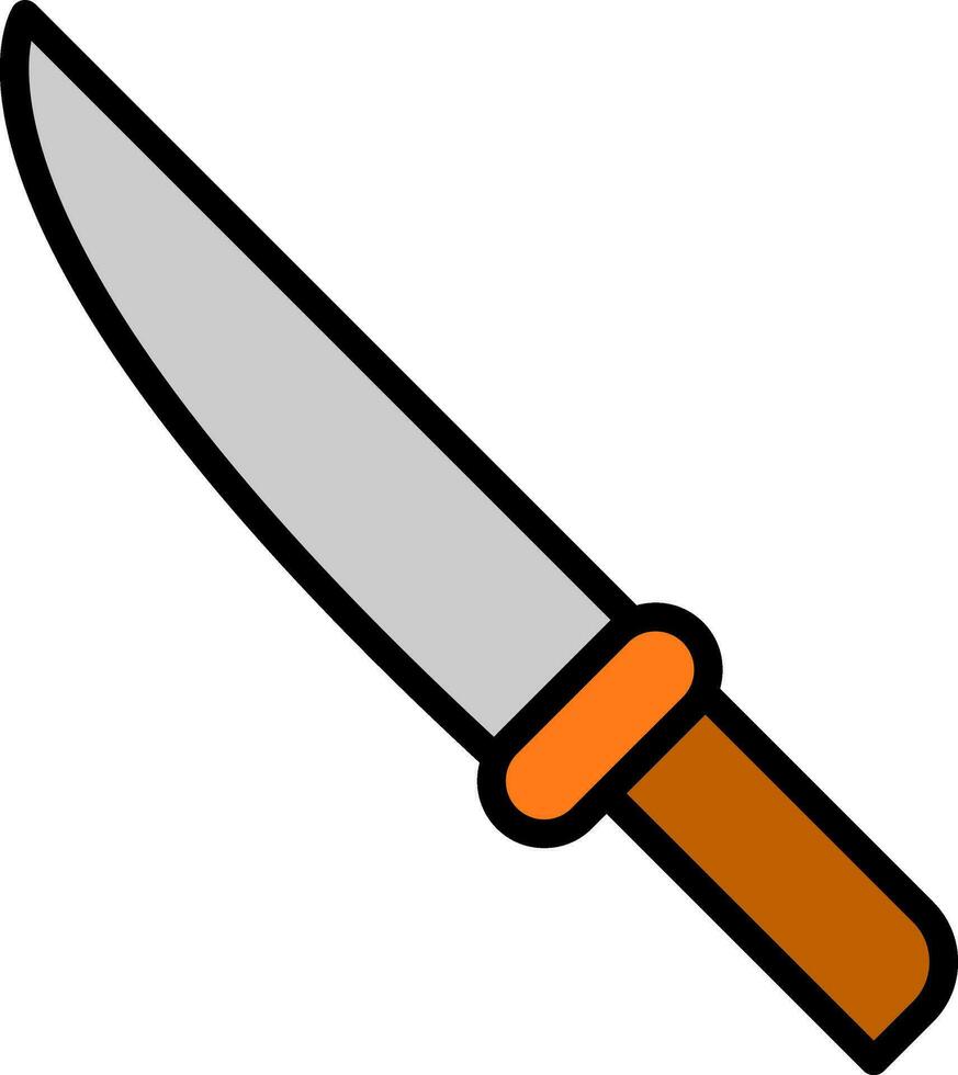 diseño de icono de vector de cuchillo