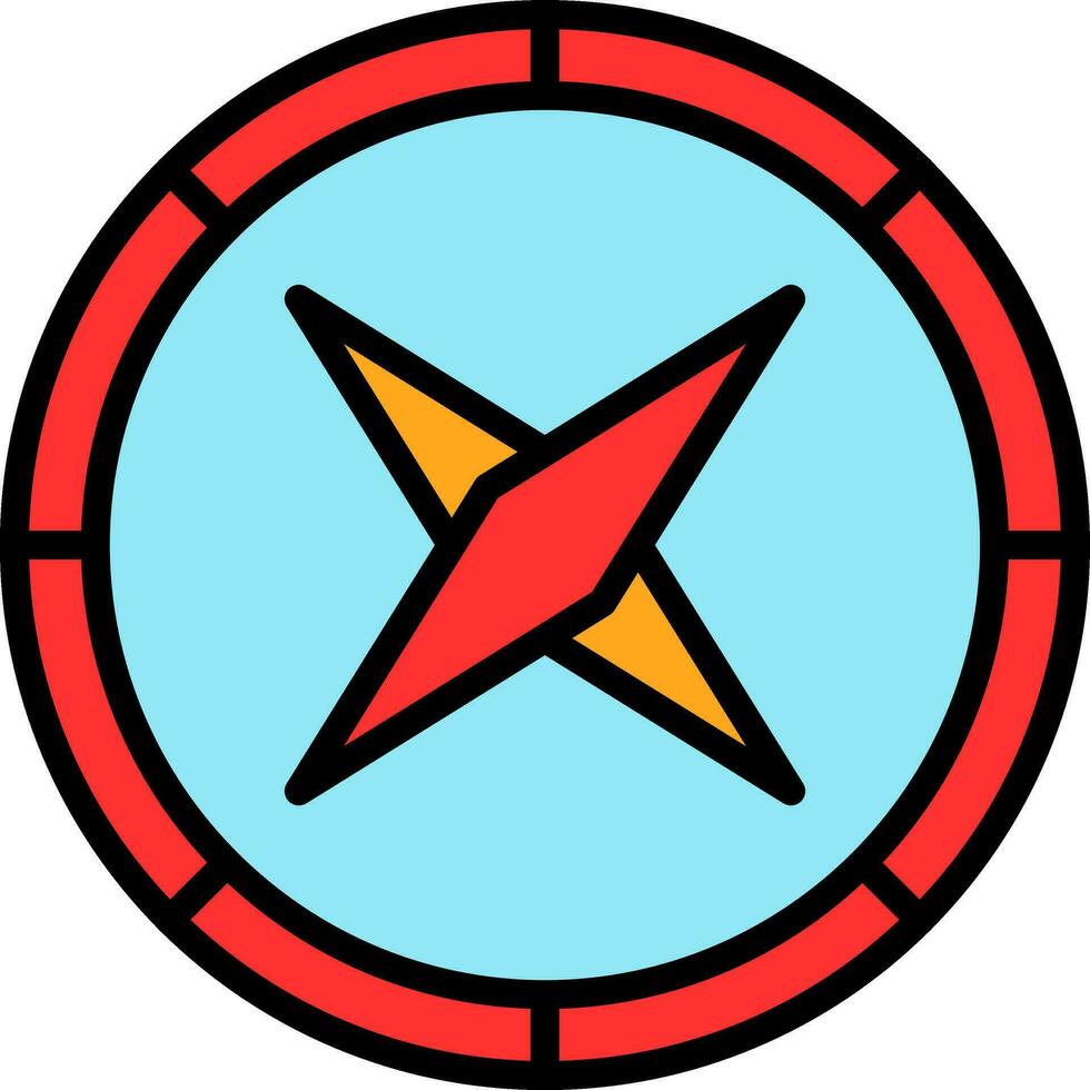 Compass Vector Icon Design