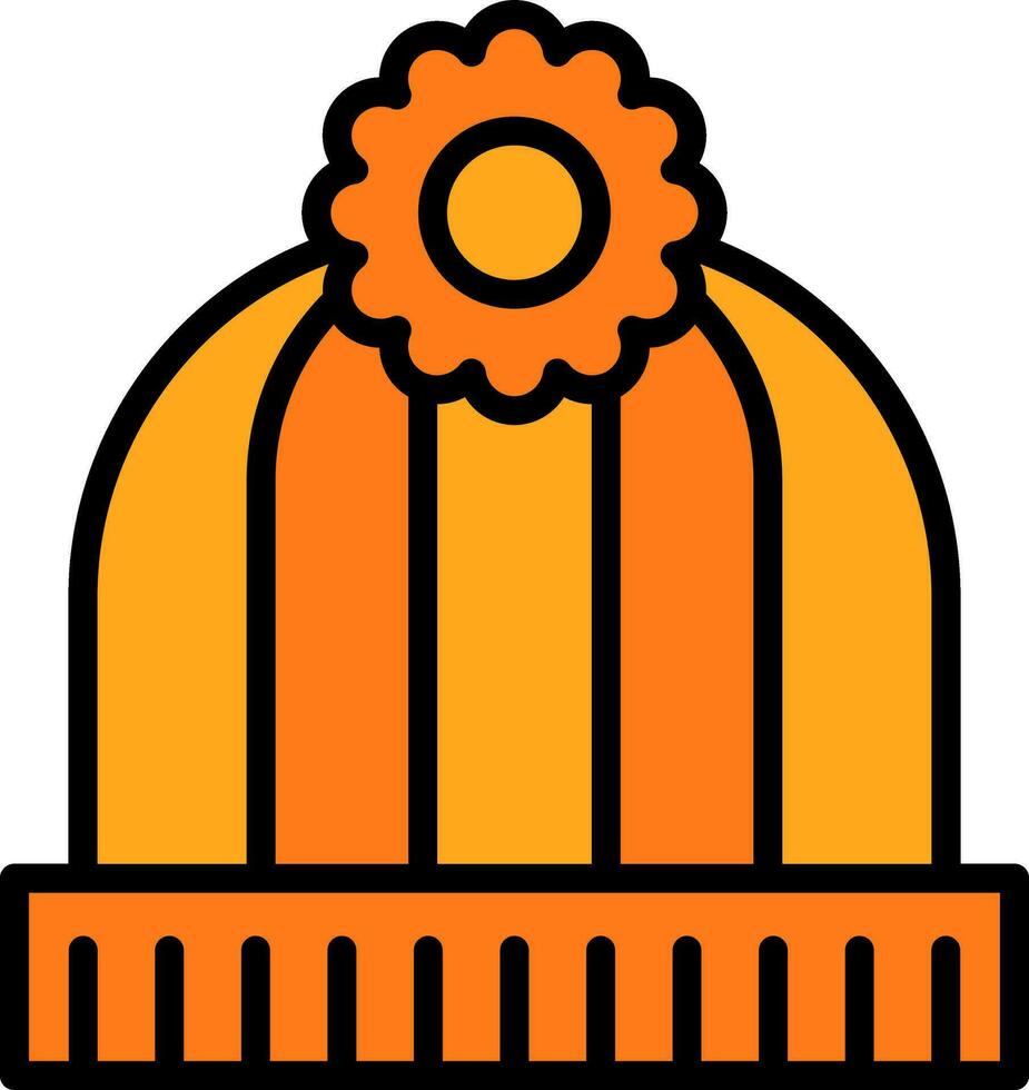 Beanie Vector Icon Design