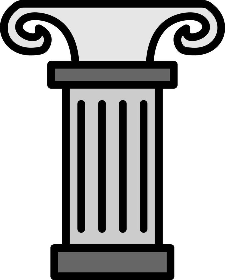 Pillar Vector Icon Design