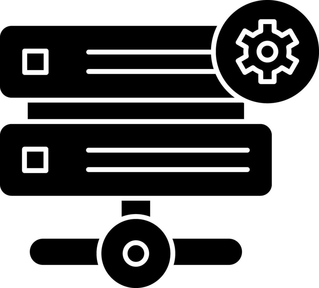 Hosting Vector Icon Design