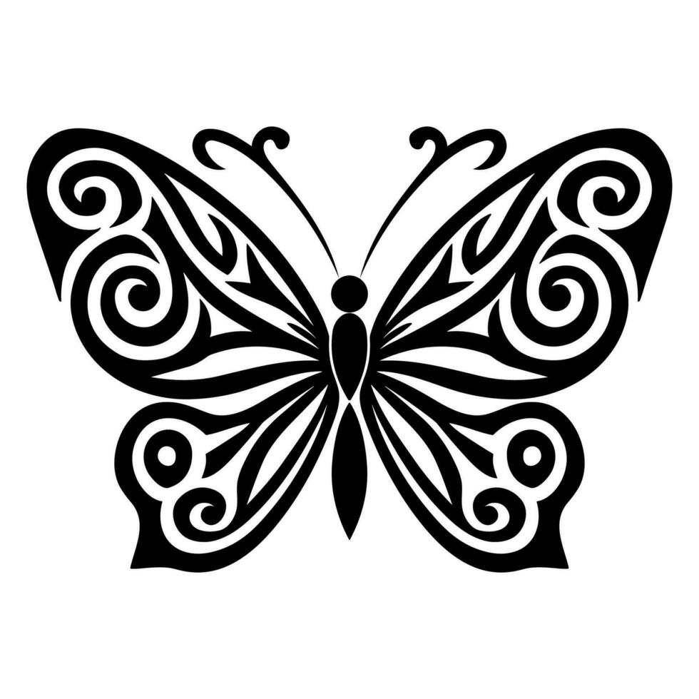 Butterfly celtic knot vector