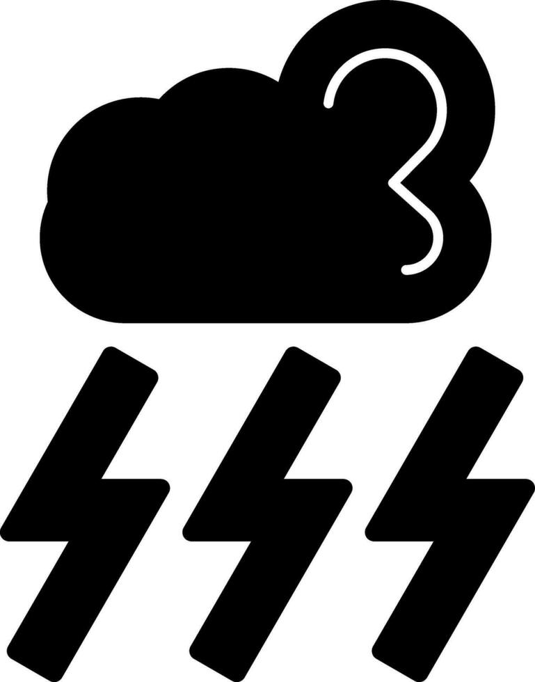 Storm Vector Icon Design