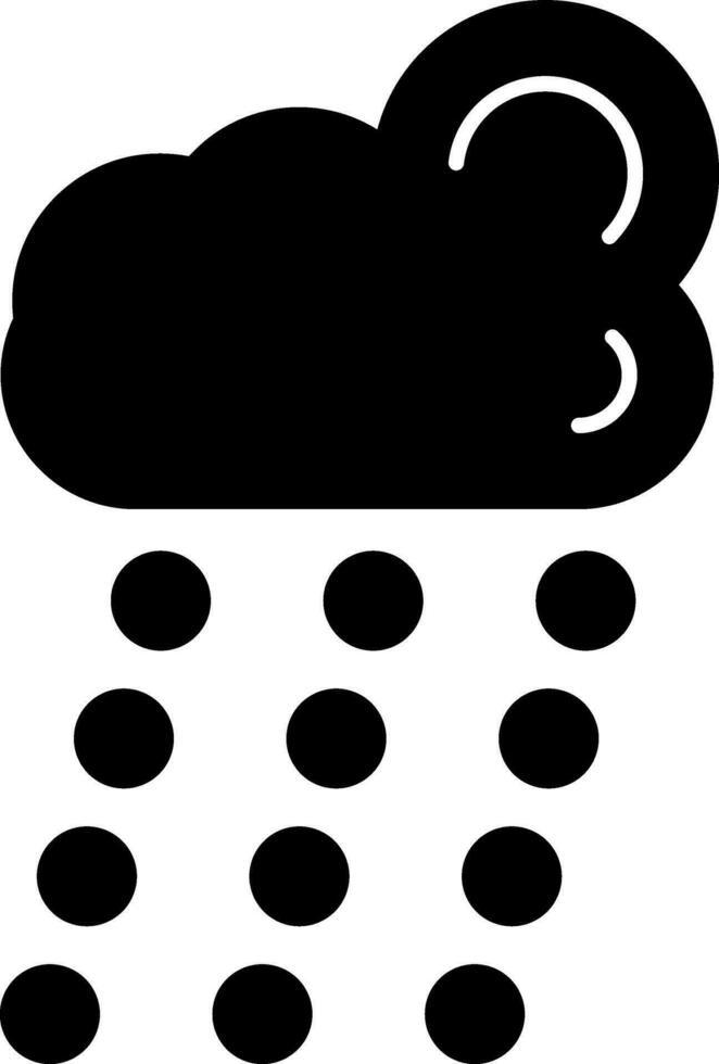 Rain Vector Icon Design