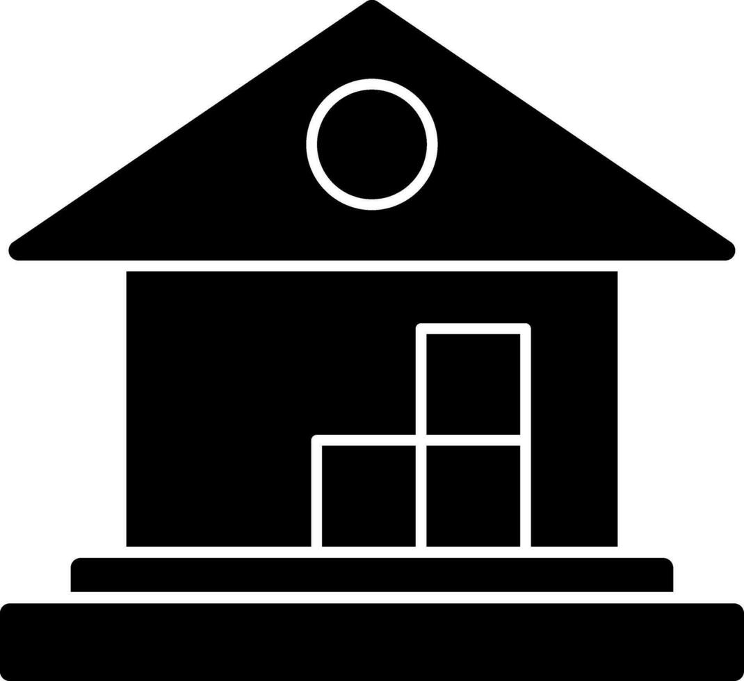 Cabin Vector Icon Design