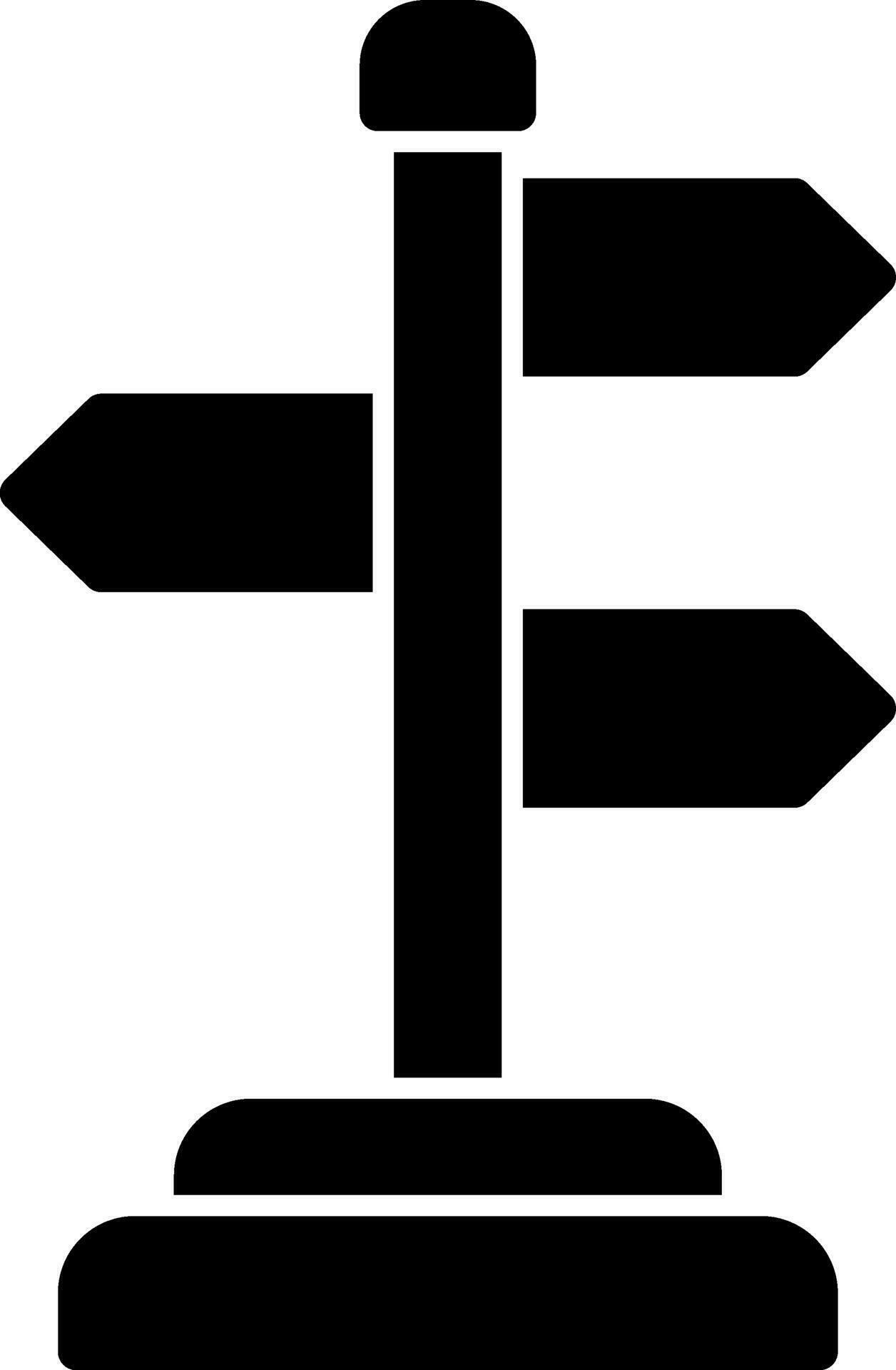 Signpost Vector Icon Design 29940631 Vector Art at Vecteezy