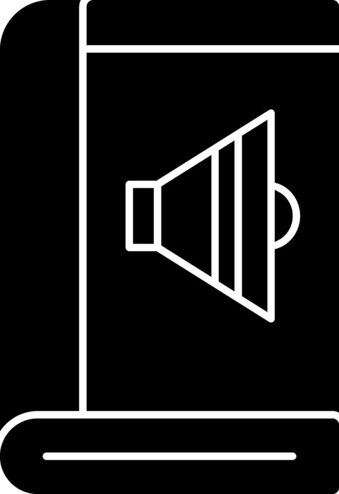 Adudio book Vector Icon Design