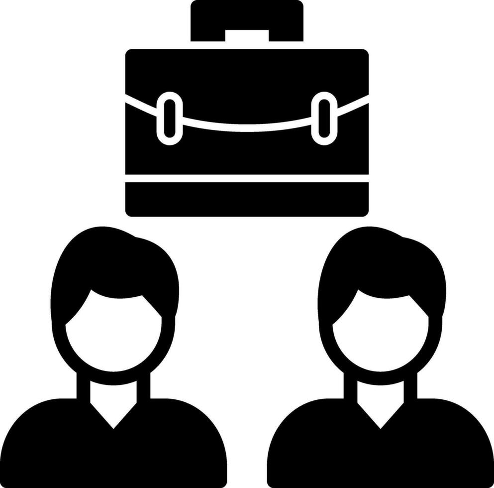 Business meeting Vector Icon Design