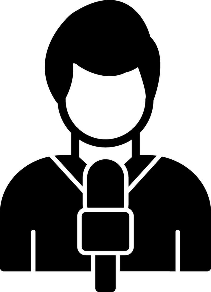 Journalism Vector Icon Design