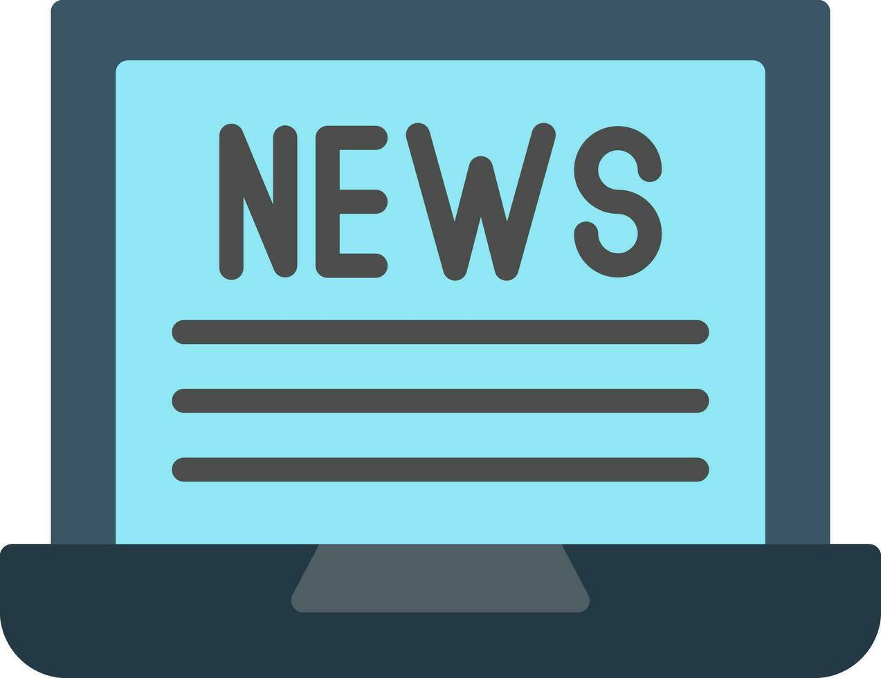 News Vector Icon Design