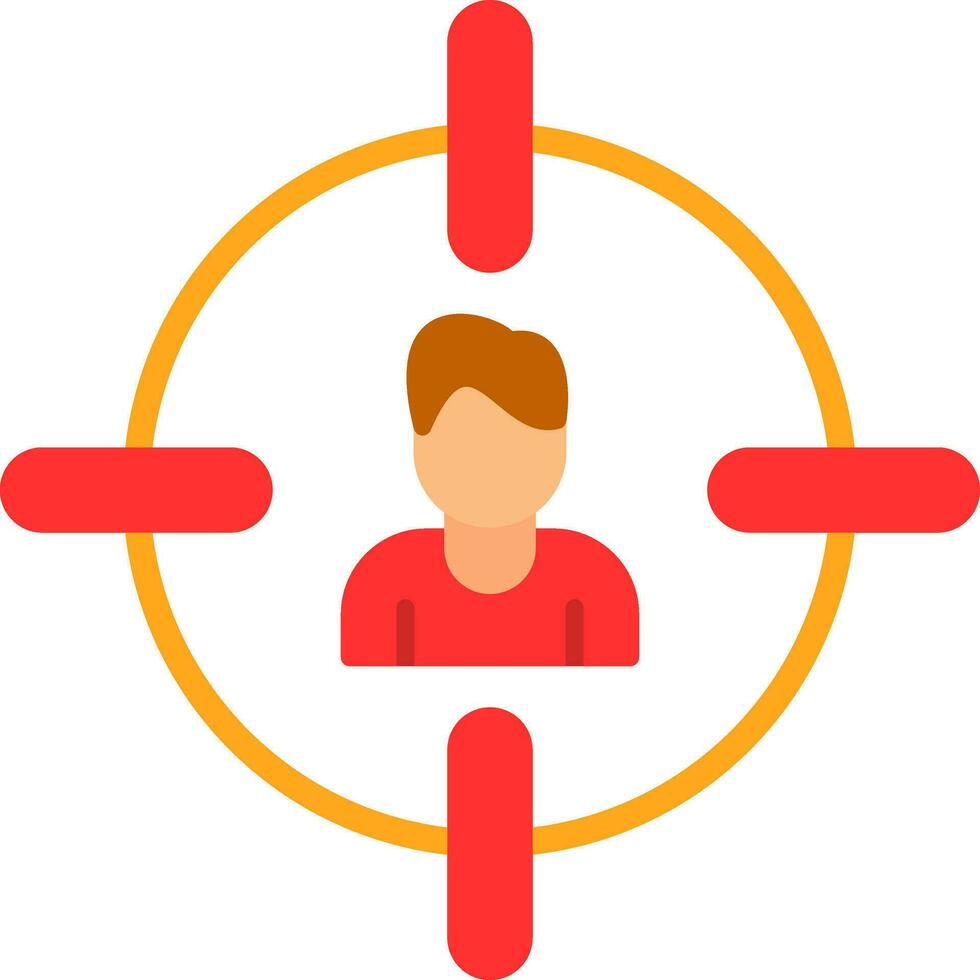 Target Audience Vector Icon Design