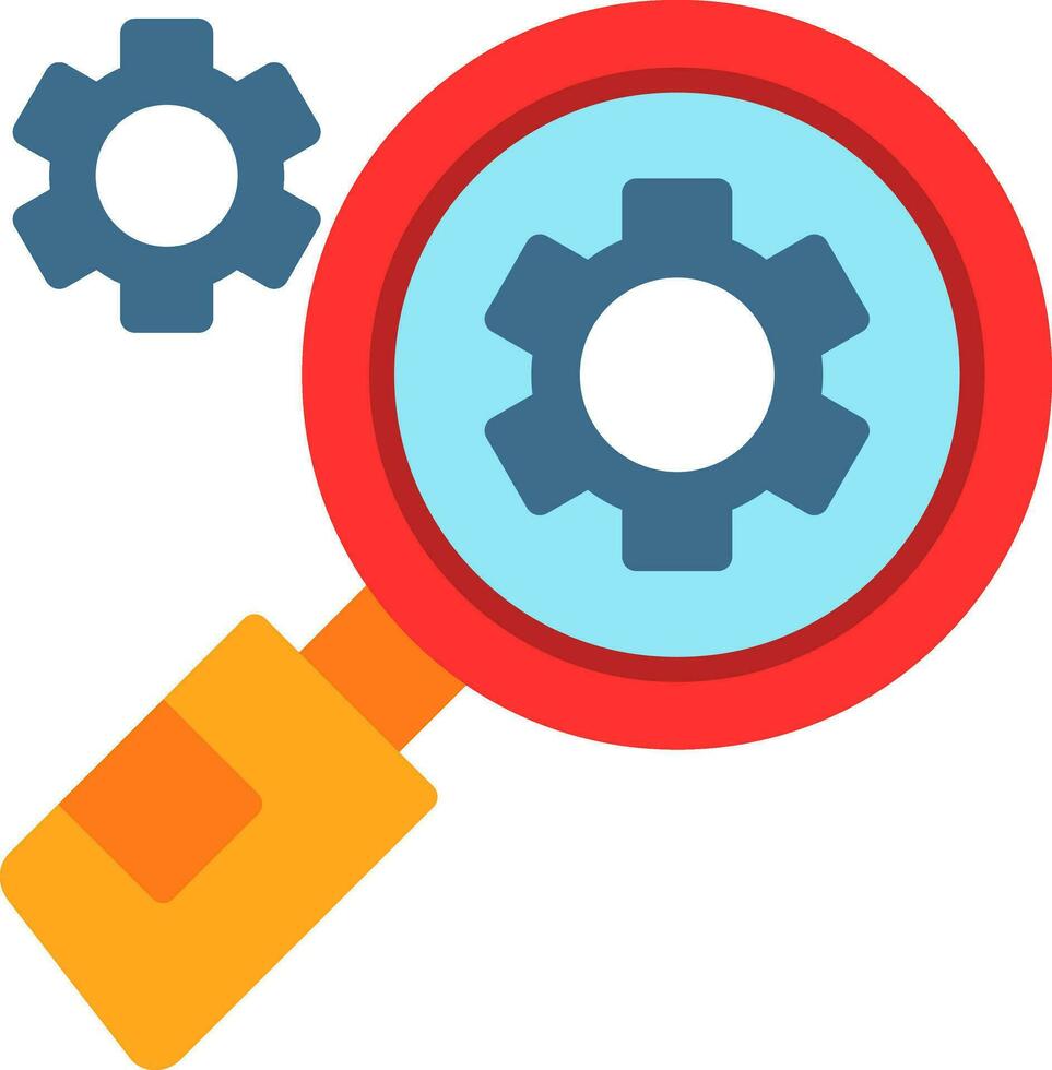 Search Engine Vector Icon Design