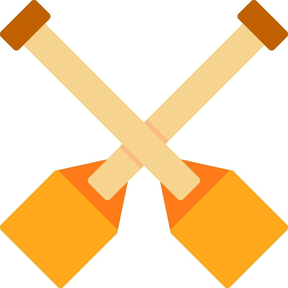 Oar Vector Icon Design