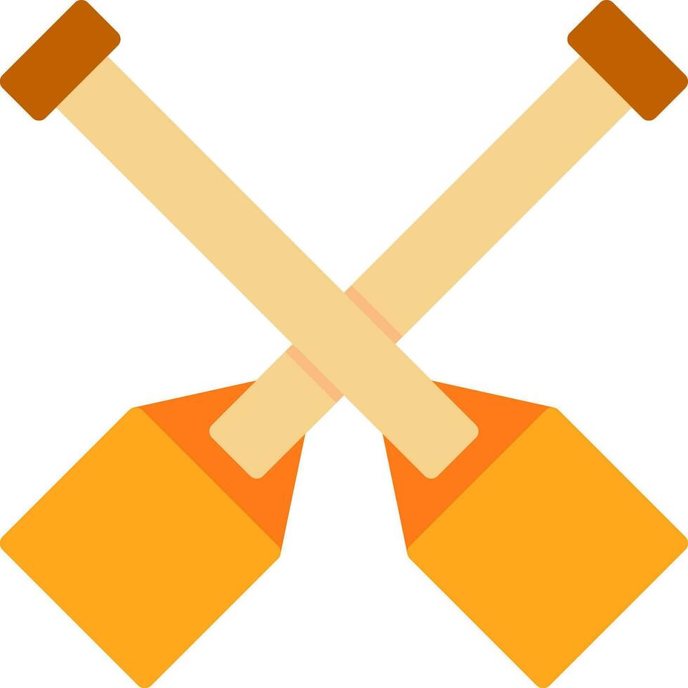 Oar Vector Icon Design