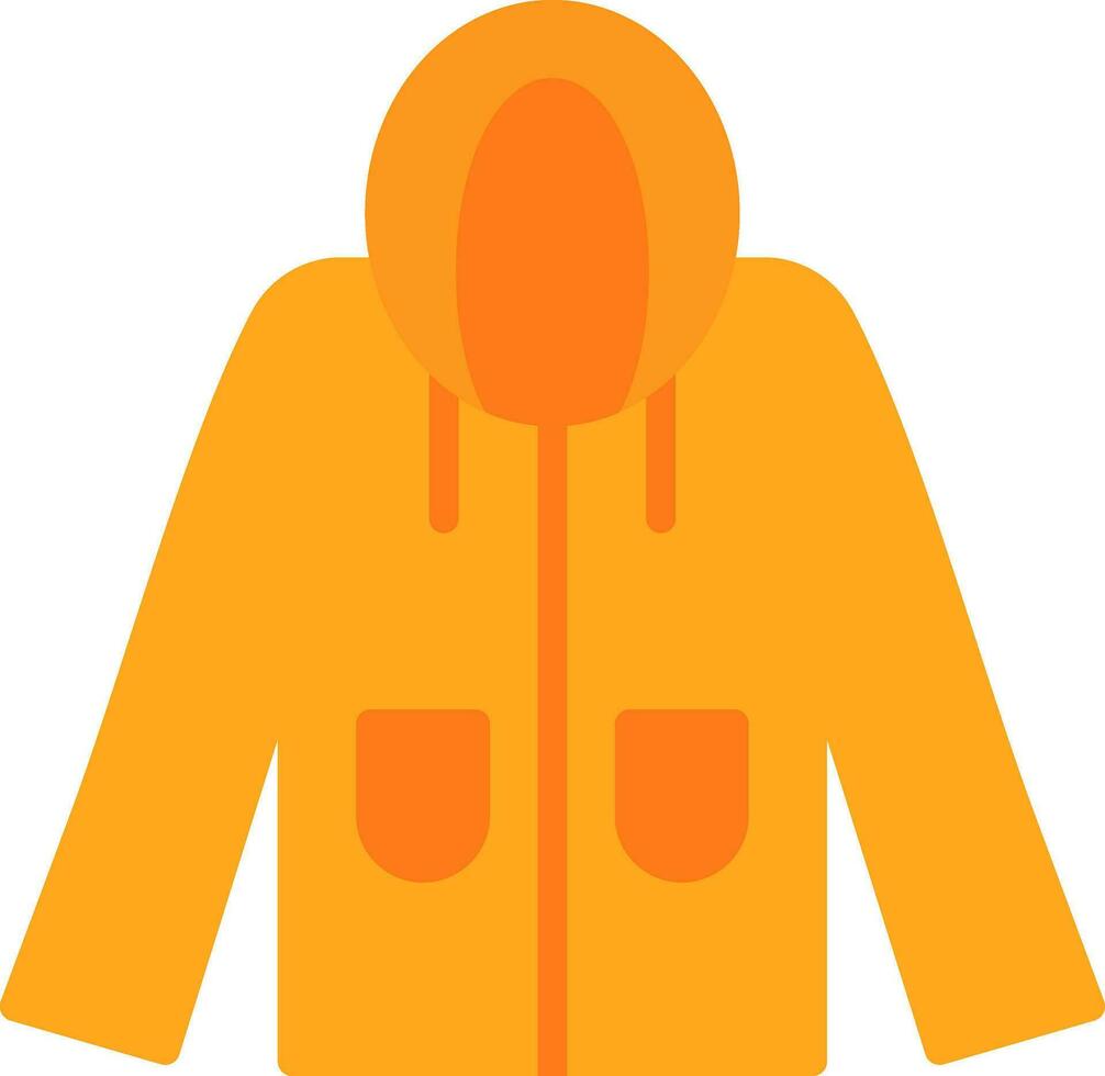 impermeable vector icono diseño