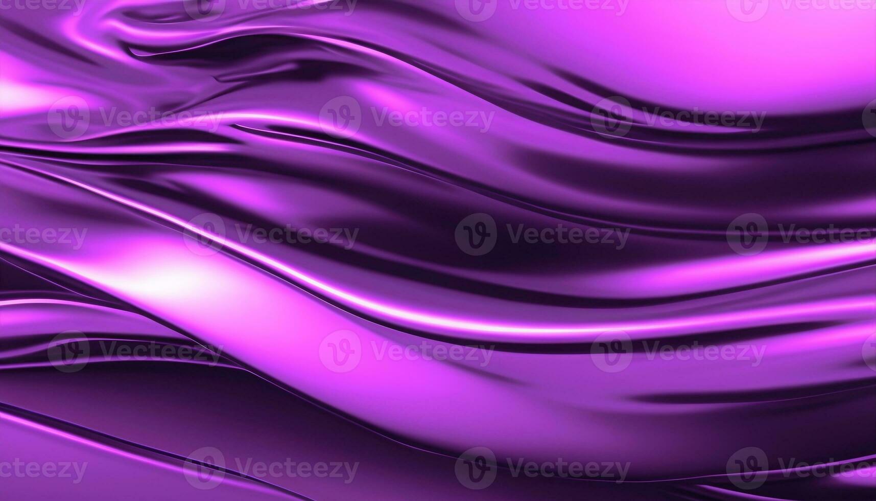 Abstract colorful gradient background. Flow liquid metal waves. Generative ai photo